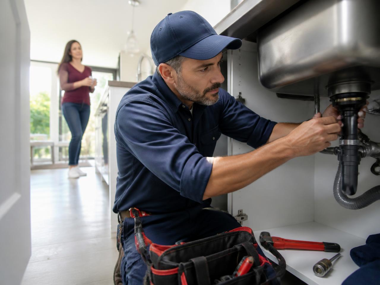 Plumbing Companies team at work